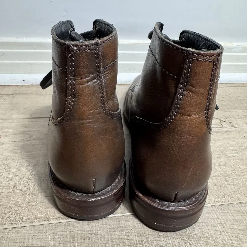 Thursday Boot Company Mens 8 Everyday President Anejo Leather Brown Lace Up Boot